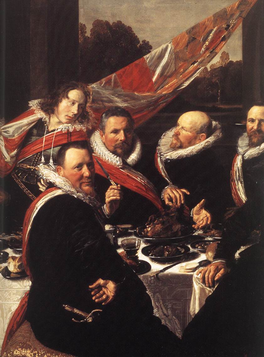Banquet of the Officers of the St George Civic Guard (detail)